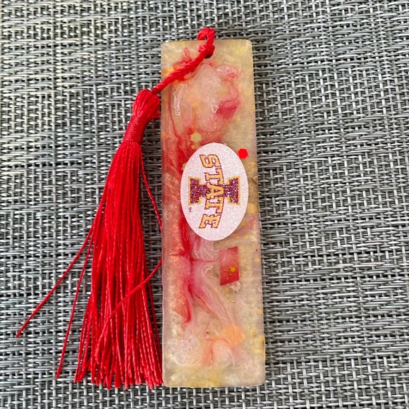 Handmade Festive Iowa State Bookmark Size Small - Picture 6 of 8